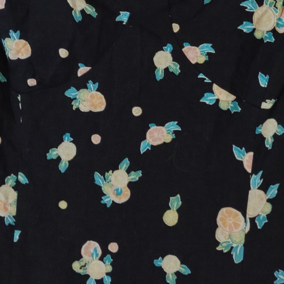 Free People Like A Lady Orange Slice Ruffle Mini Dress - Picture 2 of 4